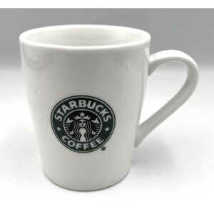 Starbucks 2007 Classic White Logo Mug – 8‎ oz
